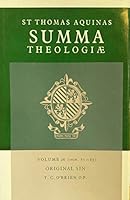 Summa Theologiae. Vol. 26. Original Sin (1a2ae. 81-85). Latin Text, English Translation, Introduction, Notes, Appendices & Glossary By T. C. O"Brien B008EJ7TUI Book Cover