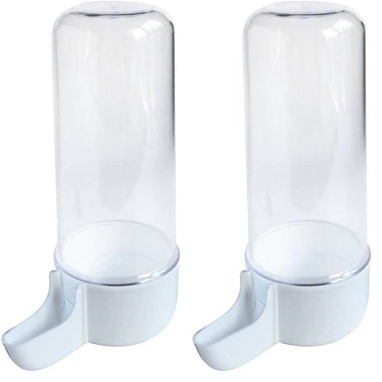 Beak's Kuş Sulukları, Büyük Gaga Suluk 200 Ml, Beyaz x 20 adet (2 paketi)
