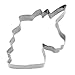 Price comparison product image Staedter Unicorn Head Cookie Cutter, 8 cm, Stainless Steel, Silver, 30 x 30 x 30 cm