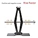 LEADBRAND Black Steel Scissor Jack, 2.5 tons (5,511lbs) Capacity, with Ratchet Handle, Oversized Base
