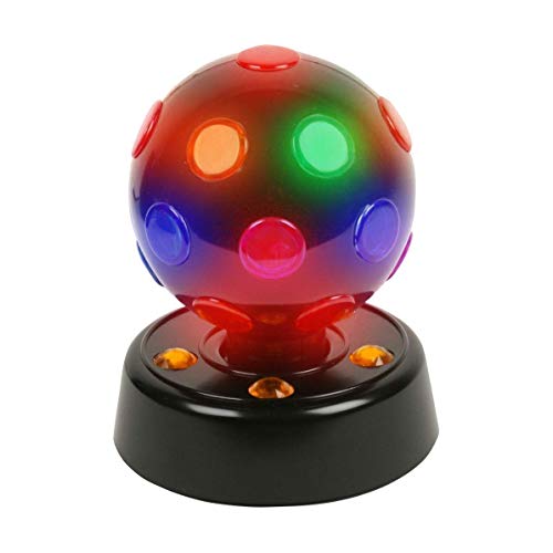Kicko 7 Inch Disco Light - Led Multi-Colored Revolving Lighting Ball - Perfect For Home And Party Decorations, Stage Lights, Rave, School Festivals, Stress Reliever #TOP7
