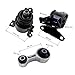 3PCS Engine Motor Mount & Transmission Mount Set Compatible with Mazda 6 i Sedan 2.3L 2003 2004 2005 2006 2007 2008 with Automatic Transmission Mount for A3907 A6495 A6497 A4435 3453 9182 9195