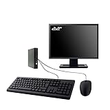PC HP ProDesk 600 G2 DM - Intel Core I3-6100T 3.2 Ghz (3 Mo) - 8 Go DDR4 - SSD 240 Go - Sans lecteur optique - Cle USB Wifi - Windows 11 - Pack Clavier + Souris + Ecran 22