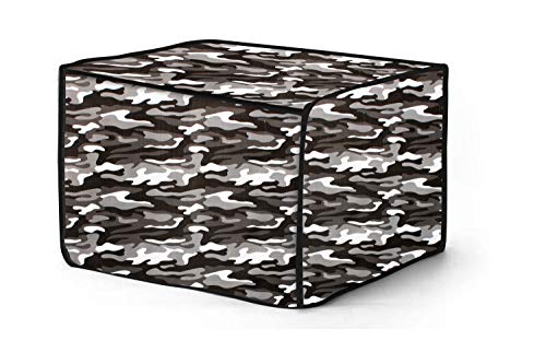 Image of Stylista Microwave Oven Cover for LG 21 L Convection MC2146BL Camouflage Pattern Multicolor