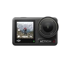 DJI Osmo Action 4 Standard Combo, 4K/120fps Waterproof Action Camera with a 1/1.3-Inch Sensor, Stunning Low-Light Imaging,1…