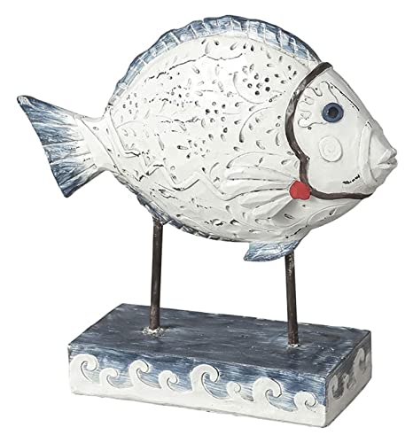 Statue de poisson rétro RLKHXBS pour embellir l'atmosphère d'un bureau