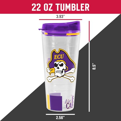 Image of Rico Industries NCAA Double Wall Tritan Tumbler 16oz or 22oz