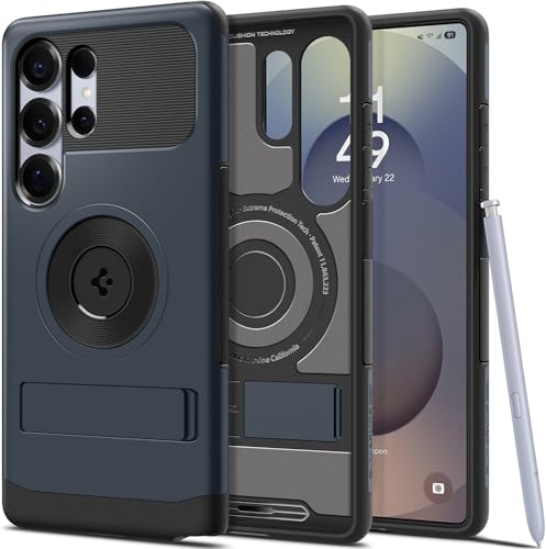 Spigen Slim Armor MagFit Designed for SP691 Case (2025) [Military-Grade Protection] Compatible with MagSafe - Metal Slate