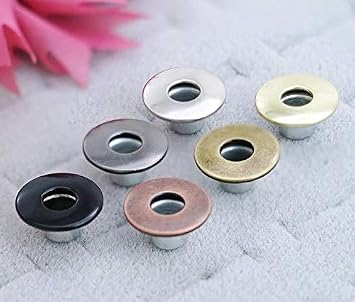 GoldStar Tool JB-FDT_100 Jean Button Rivet - Flat Donut Tack, Metal Rivet for Clothing Bronze, 100