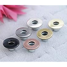 GoldStar Tool JB-FDT_100 Jean Button Rivet - Flat Donut Tack, Metal Rivet for Clothing Bronze, 100