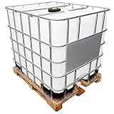 REKUBIK 1000l IBC Wassertank Gebraucht/Gespült auf Holzpalette