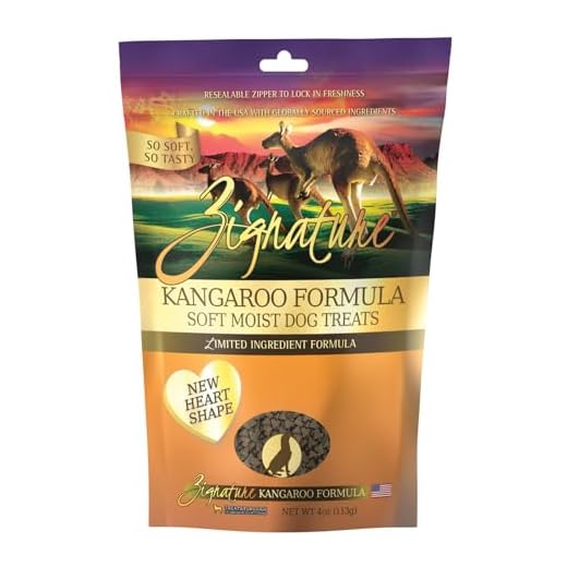 Zignature Kangaroo Soft Moist Treats for Dogs