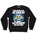 Produktbild Mens Toy Story Group Sweatshirt - Woody, Buzz Lightyear, Rex & Pizza Planet Crewneck - Throwback Classic Long Sleeve (Black Fleece, Small)