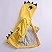 CM C&M WODRO Toddler Baby Boy Girl Duck Rain Jacket Cute Cartoon Yellow Raincoat Hoodie Kids Coat Fall Winter School Outfit (Yellow #2, 80 (12 Months))