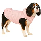 Manteau Chien – Guzzi Rose – A:35cm – Polyester – Lavable à 30°C – Doublure Po...
