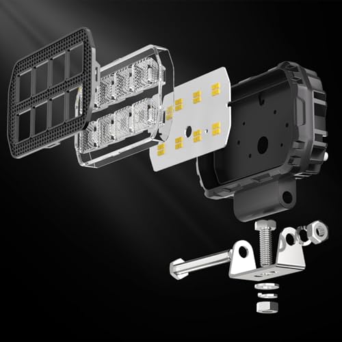 Luces de bote de niebla impermeables y LED off road lights para ATV 7