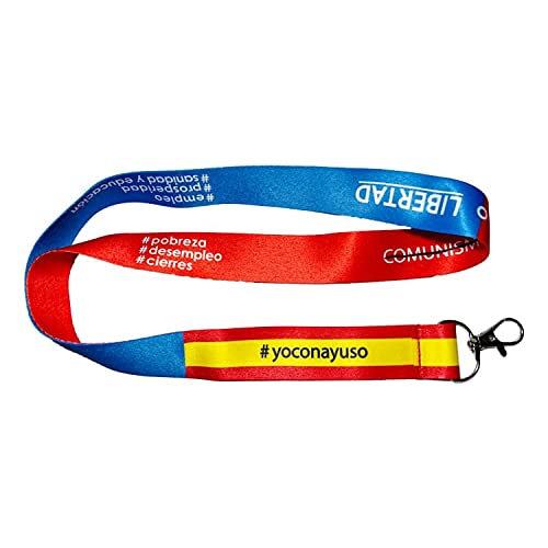 Lanyard Cinta Cuello Pp Ayuso Madrid Libertad C020