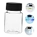 Ciieeo 24Pcs Transparent Sampling Vials with Caps Reusable Storage Bottles for Easy Pouring for Home Travel Labs and Industry