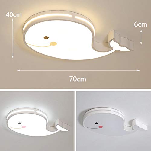 Plafonnier LED dauphin dimmable avec télécommande pour ajuster la lumière - 8