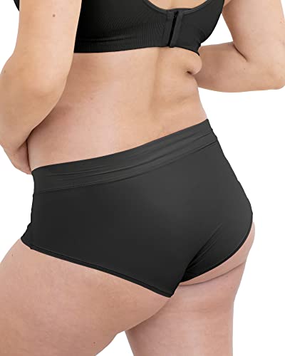 Kindred Bravely Grow With Me Maternity And Postpartum Briefs 2-Pack (Beige/Black, Large) #TOP3