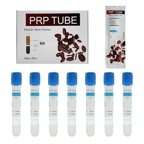 10mL PRP Tubes with ACD & Separation Gel, 10 Pack