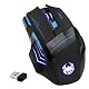 Bluetooth Gaming Maus Zelotes Kabellose Maus mit 4 DPI Einstellmöglichkeiten