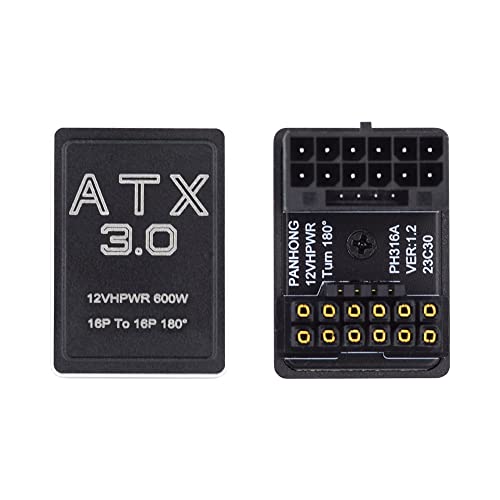 12VHPWR 16Pin 12 + 4P maschio a femmina PCI-E 5.0 Power adattatore ATX3.0 modulare verso il basso angolato a 360 gradi per scheda grafica 4080 5090TI - Alimentatore - Immagine 8