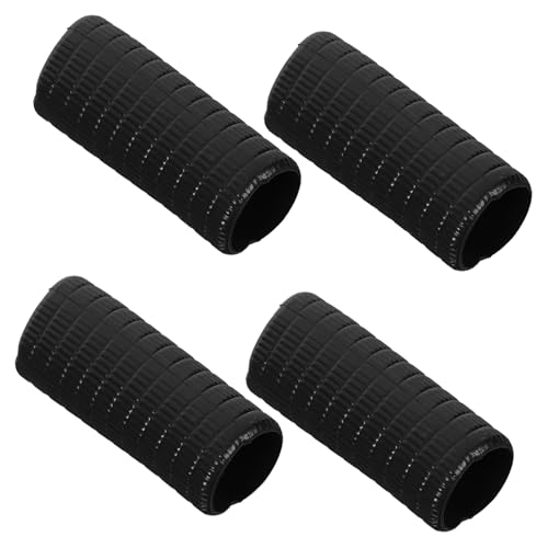 GOOHOCHY 4Pcs Cello Endpin Rubber Tip Plug Protector for Bow Grip Device Non Slip Cello Accessories for Practice and Performance Durable Installation with Elegant Design