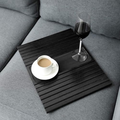 Bandeja para Reposabrazos Sanfly: evite caídas con este protector de sofá de madera antideslizante 5