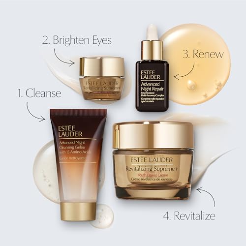 Image of Estee Lauder Revitalizing Supreme+ Youth Power Cream Moisturizer with Hyaluronic Acid & Peptides, Anti Aging | Face & Neck Cream