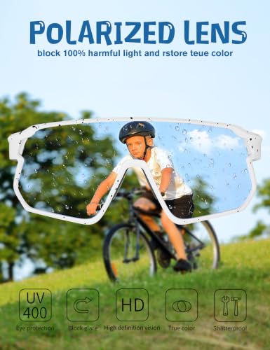 Bircen Kids Polarized Sport Sunglasses (Various Colors) - image 3