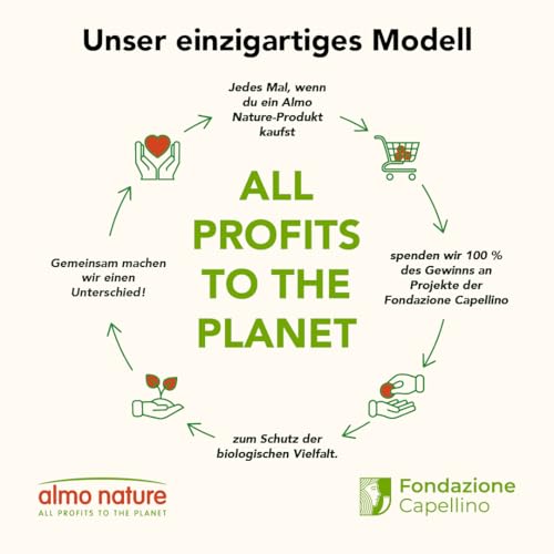 Almo Nature Natural Cat Litter Soft Texture - Klumpende Katzenstreu, 100% pflanzlich, biologisch abbaubar, ergiebig und gegen Gerüche. Sack 4,54Kg