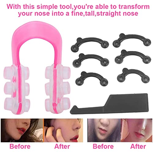Nose Up Lifting Shaping Clip Invisible Shaper Tool Raddrizzamento Bellezza Massaggio Strumento Raddrizzamento Ponte Per Donne Uomini Naso Shaper Clip Per Naso Edificante Storto Donne Uomini Ponte - 5