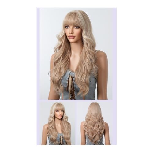 Perruques cheveux humains solution volume pour masquer la perte de cheveux avec frange