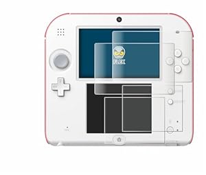 BROTECT 2 Stück Full-Cover Displayschutzfolie Nintendo 2DS
