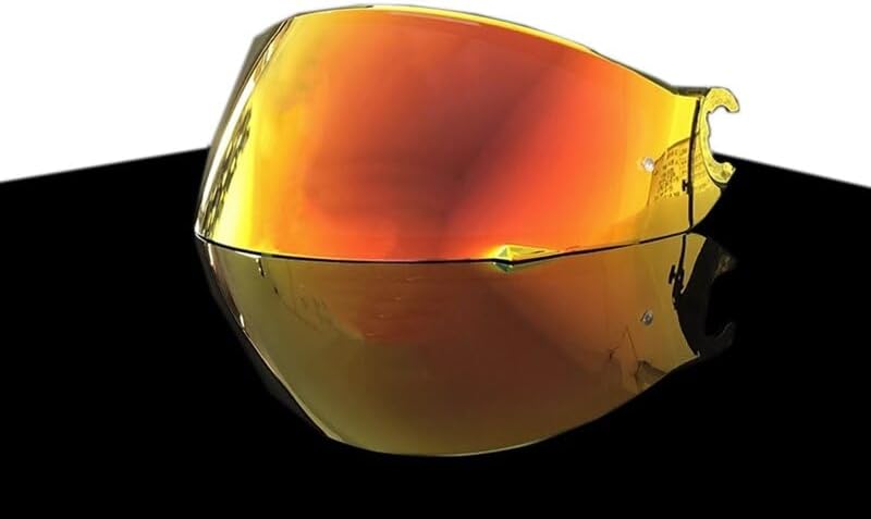 Para Shark D Skwal D-Skwal 2 Spartan - Visera de casco de motocicleta de repuesto para casco de cara completa, accesorios para visera de lente y