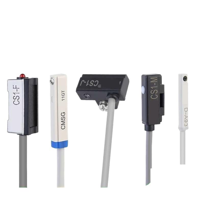 Magnetic Switch Cylinder Magnetic Induction Switch Proximity Switch Sensor Type/Reed Switch Two-Wire Normally Open(CS1 M【Magnetic Reed Type】)