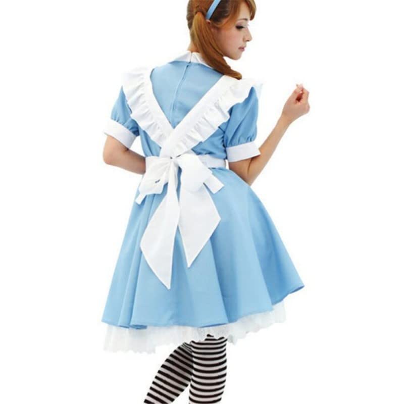 Robe maid pour costume de soubrette complet et facile à ajuster avec accessoires - 4