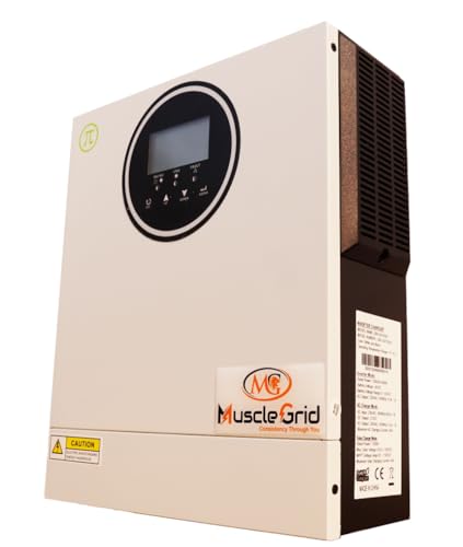 Image of MuscleGrid 1.5KW 24V Solar Inverter with Overload Protection, Transformer Less Technology, Power Factor 1