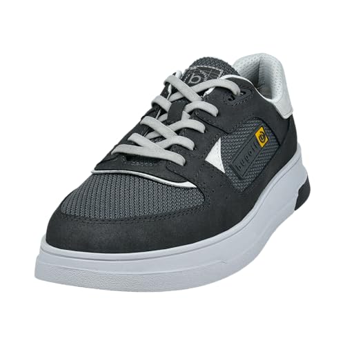 Zapatos con cordones bugatti: calzado de distinción en gris oscuro 5
