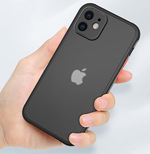 Zezhou Iphone 11 Case With Camera Lens Protector, Shockproof Full Body Covered Soft Tpu Bumper, Enhanced Corner, Translucent Matte Hard Pc Back Slim Protective Phone Case For Iphone 11 6.1", Tea Green #TOP7