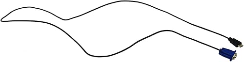 Miniatura 6 de BLUE ELF Cable adaptador HDMI a VGA de 6 pies/5.9 ft, chapado en oro, 1080P, HDMI macho a VGA macho, cable convertidor de video activo para