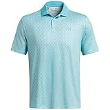 Under Armour Polo de golf UA Performance 3.0 estampado para hombre 2024, M