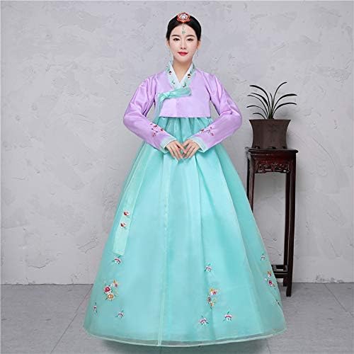 tuckernuck green dupioni mollie dress Shimmering Elegant Modern Hanbok Dress in Green, XXL / Dress Only main image 0