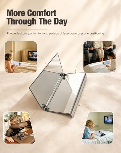 Adjustable Face Down Mirror, 2 Way Viewing Mirror — 사진 7