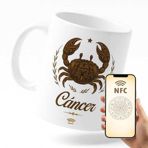 Imagen de Miss Chapas Taza CÁNCER Interactiva con Chip NFC