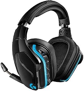 Logitech G935 Wireless DTS:X 7.1 Surround Sound LIGHTSYNC RGB PC Gaming Headset (Renewed)