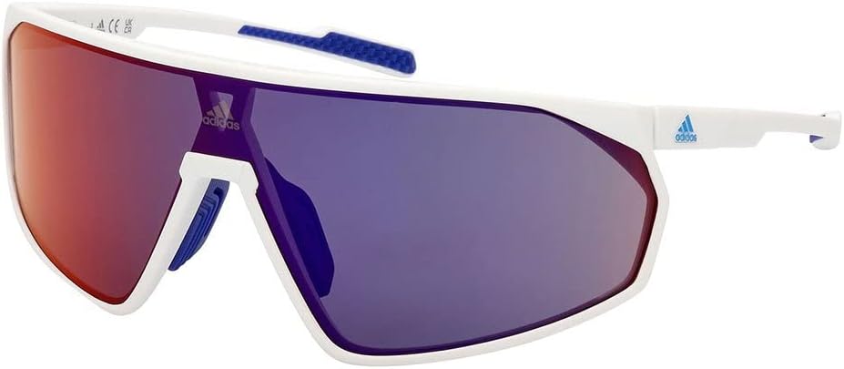 adidas Sunglasses Sport SP 0074 21Z White/Gradient Or Mirror Violet