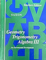 Geometry Trigonometry Algebra 3 0939798131 Book Cover
