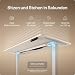 Desktronic Homeone Höhenverstellbarer Schreibtisch 160 × 80 cm – Elektrischer Schreibtisch Mit...